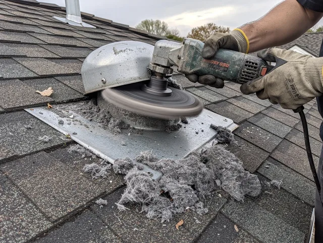 Expert roof dryer vent cleaning by Hudson Dryer Vent Cleaning in Hudson