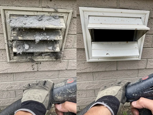 Professional dryer exhaust vent cleaning by Hudson Dryer Vent Cleaning in Hudson