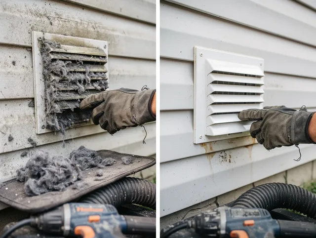 Residential dryer vent cleaning by Hudson Dryer Vent Cleaning in Hudson